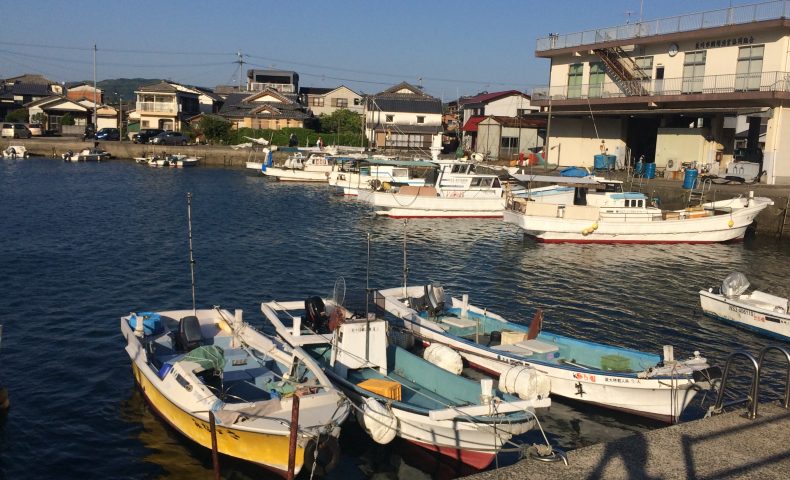 わたしが育った町、長崎市網場の海