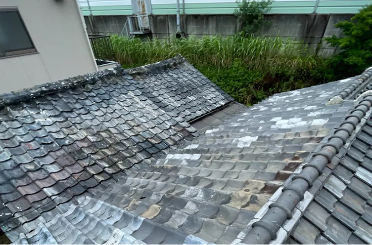 施工前の屋根の画像