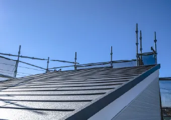 屋根のヒビ