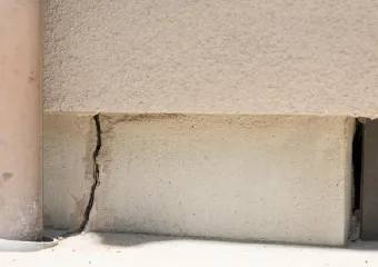 基礎のひび割れ