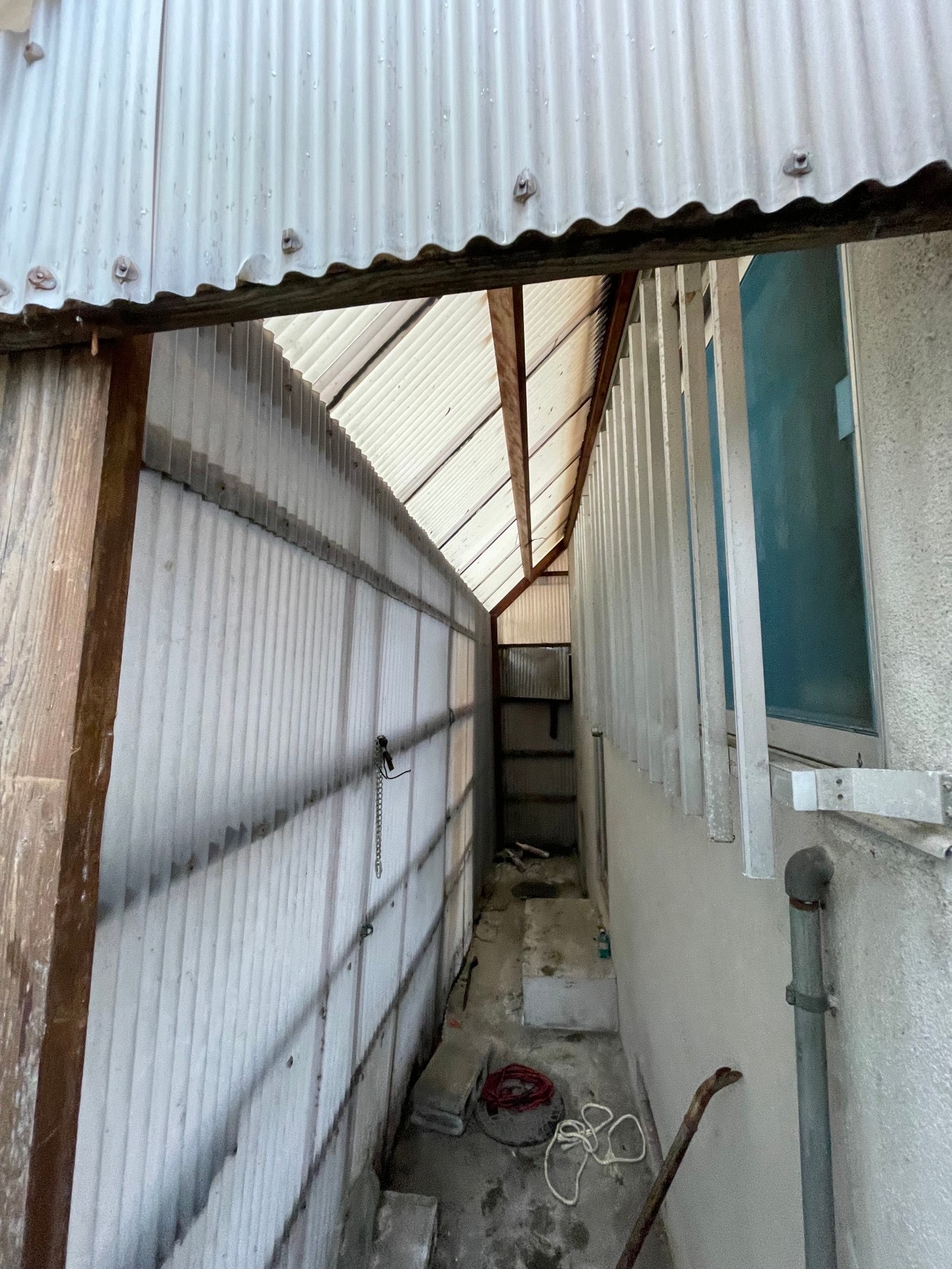 大阪府寝屋川市石津　寝屋川市石津　物置建て替え工事 施工前